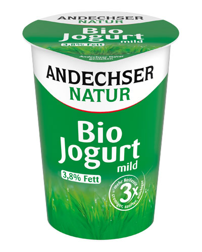 Bio-Jogurt mild 3,8 % Fett 500 g