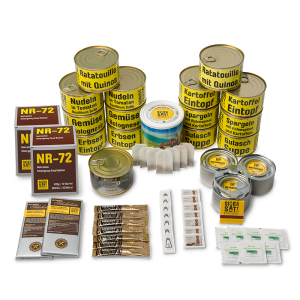 7 Tage-Paket mit Notkocher