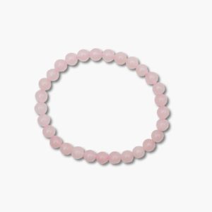 Rosenquarz Kugelarmband „Selbstliebe“ 6mm
