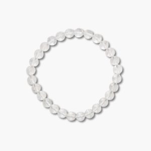 Bergkristall Kugelarmband 6mm