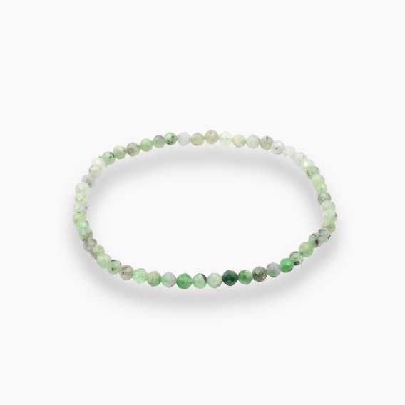 Smaragd Kugelarmband facettiert