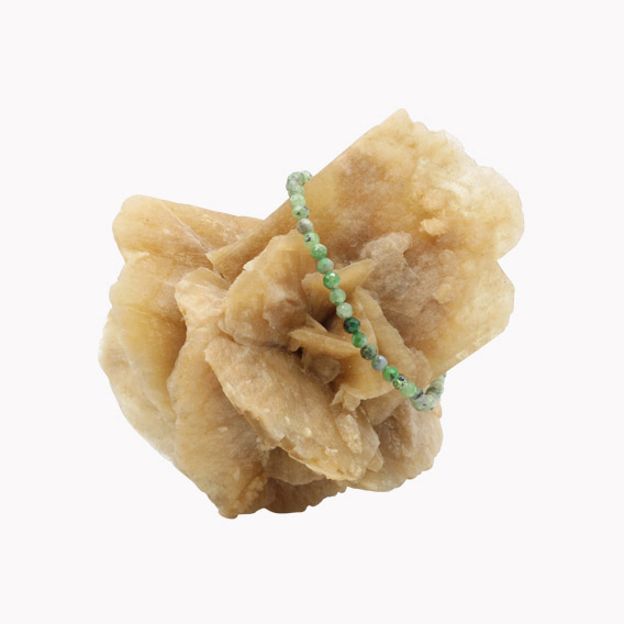 Smaragd Kugelarmband facettiert – Bild 2