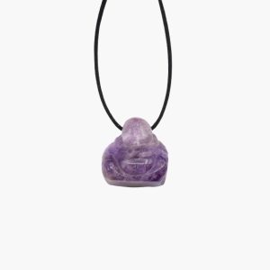Buddha Anhänger aus Amethyst