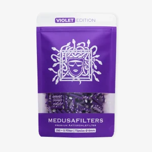 Medusafilters Aktivkohlefilter 250er Ø6mm Violet