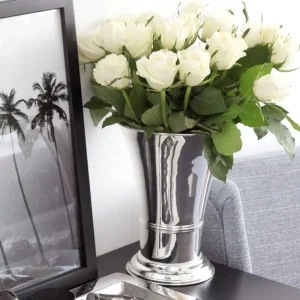 Vase silber TROMBA Edzard Höhe 25 cm