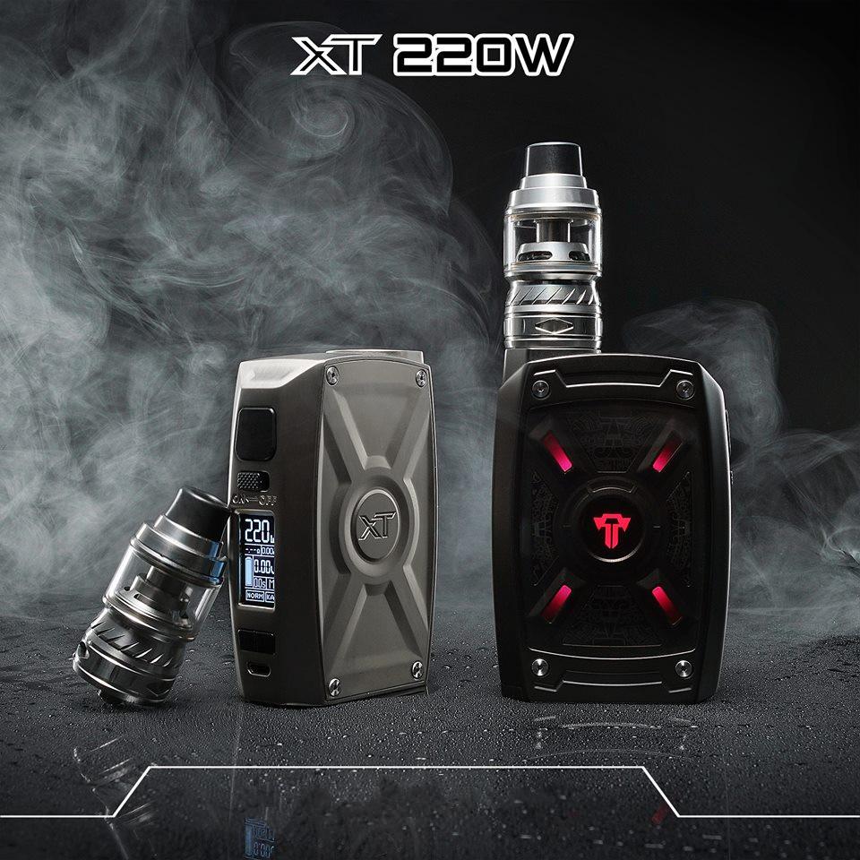 Teslacigs XT 220W TC Kit mit Tallica Mini Tank - 4ml – Bild 2