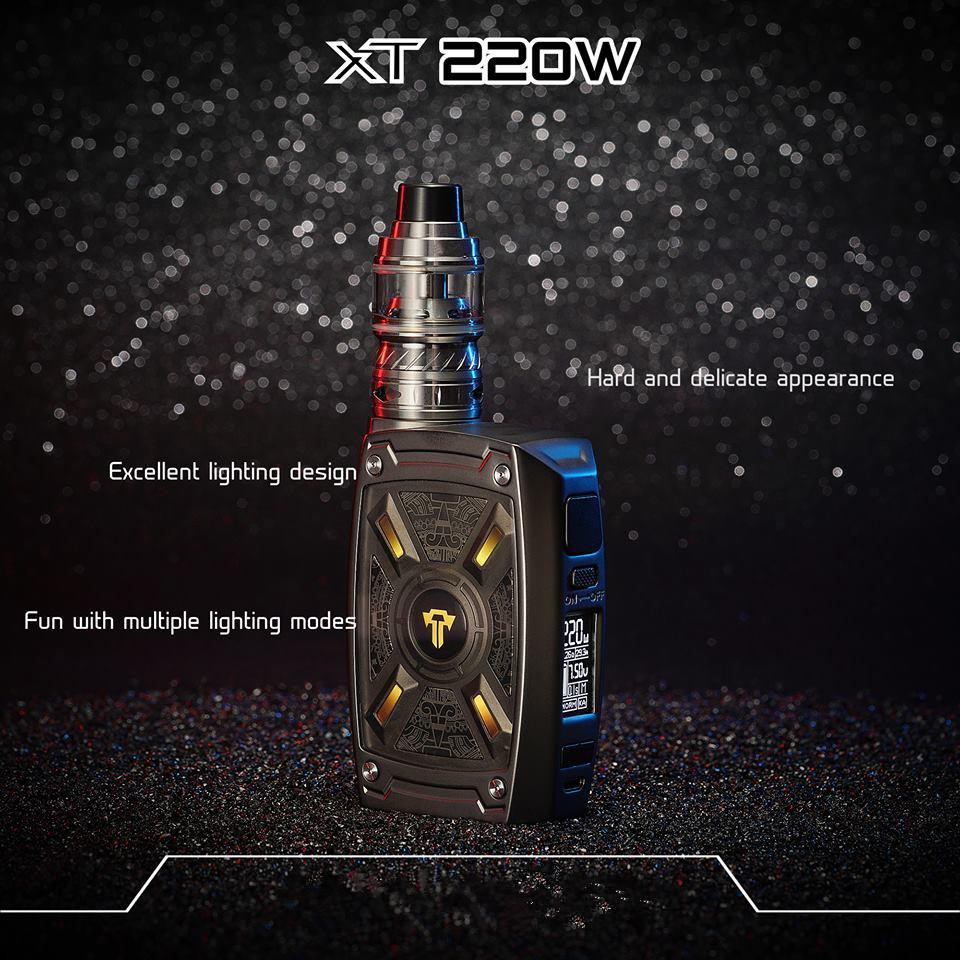 Teslacigs XT 220W TC Kit mit Tallica Mini Tank - 4ml – Bild 5