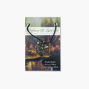 „Hoffnung & Zuversicht“ Feen und Elfen Anhänger auf kleiner Karte