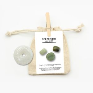 Donut Jadeit (Serpentin)  ca. 20mm