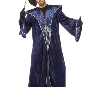 Zauberer blaue Sterne