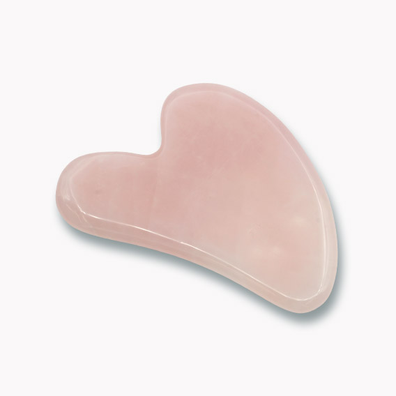 Gua Sha Massagestein Rosenquarz