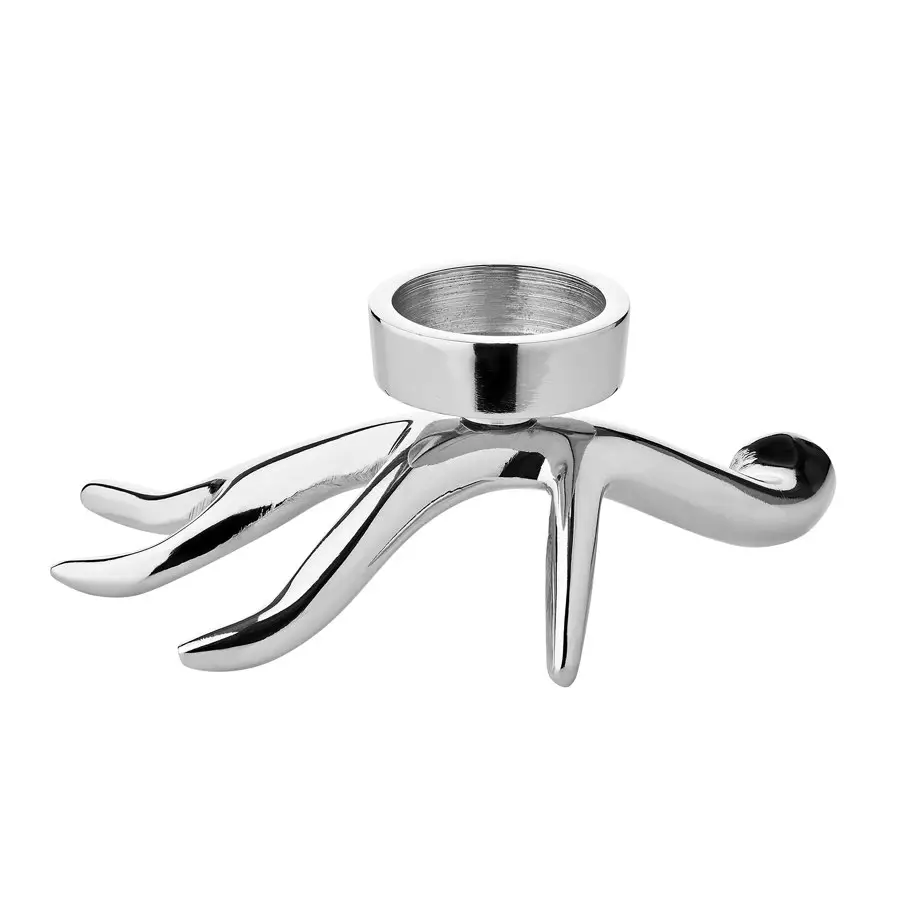 Kerzenleuchter KEKE Geweih Edzard Länge 16 cm – Bild 2