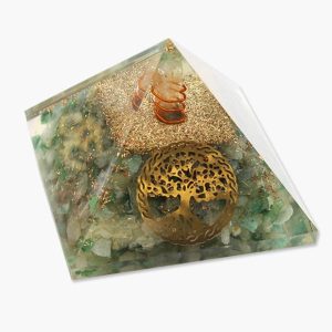 Orgonit Pyramide Lebensbaum Aventurin