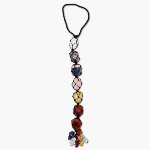 Chakra Makramee Mobile