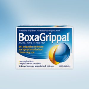 BoxaGrippal® Filmtabletten 200/30MG ++ Die intelligente Kombi bei Erkältung