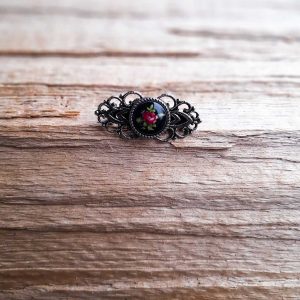 Brosche “Keramikoptik”