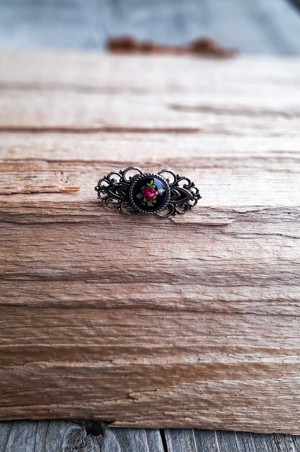 Brosche “Keramikoptik”