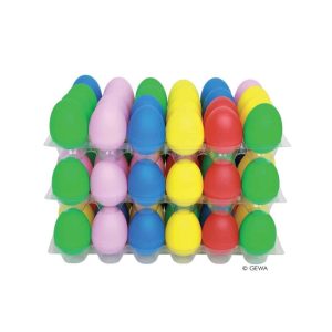 Buntes Rassel-Ei oder Egg Shaker 1 Stück