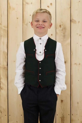 Weste “Miesbach, original” Ketterlweste tannengrün – Bild 3