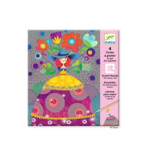 Djeco Kratzbilder Blumenmädchen