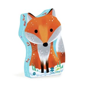 Djeco Silhouetten-Puzzle Fuchs 24 Teile
