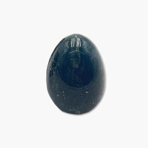 Edelstein Ei Moosachat grün