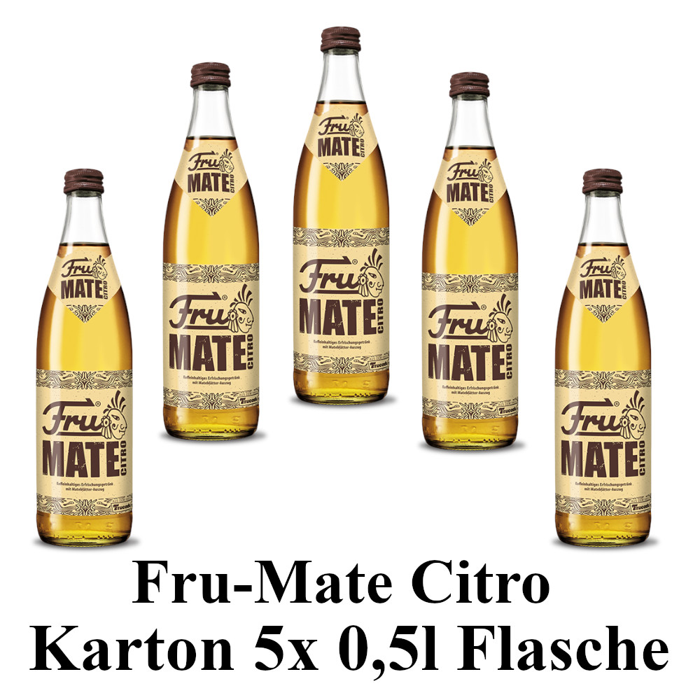 Fru mate Citro 5 Flaschen je 0,5l