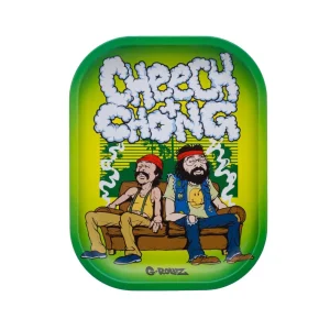 G-ROLLZ Cheech & Chong Rolling Tray (Small 14×18 cm)