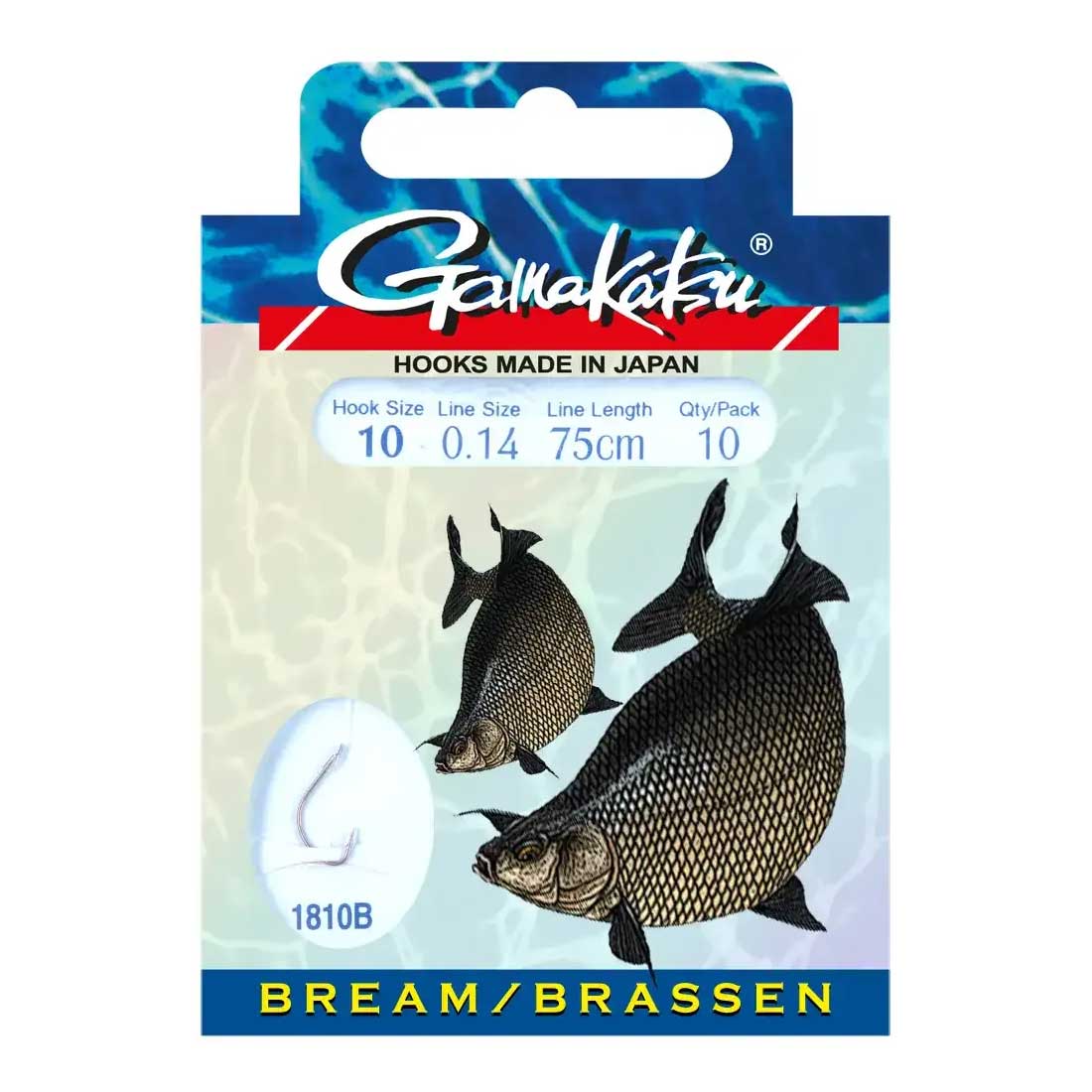 Gamakatsu Bream 1810B 75cm Brassenhaken Feeder Vorfachhaken