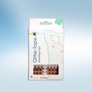 GITTERTAPE ++ Akupunkturpflaster ++ 28x36mm