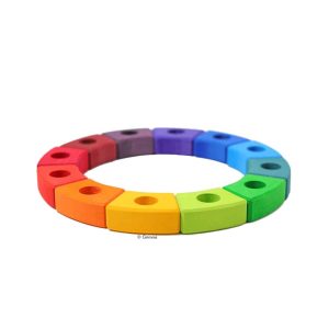 Grimms Regenbogen Festtagsring, 12 Teile
