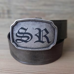 Gürtel “Monogramm” echtes Leder