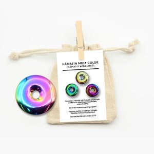 Donut Hämatin multicolor ca. 40mm