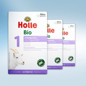HOLLE BIO-ANFANGSMILCH 1 ++  AUS ZIEGENMILCH ++ Demeter Qualität ++ 3x 400g ++ Bündelpack