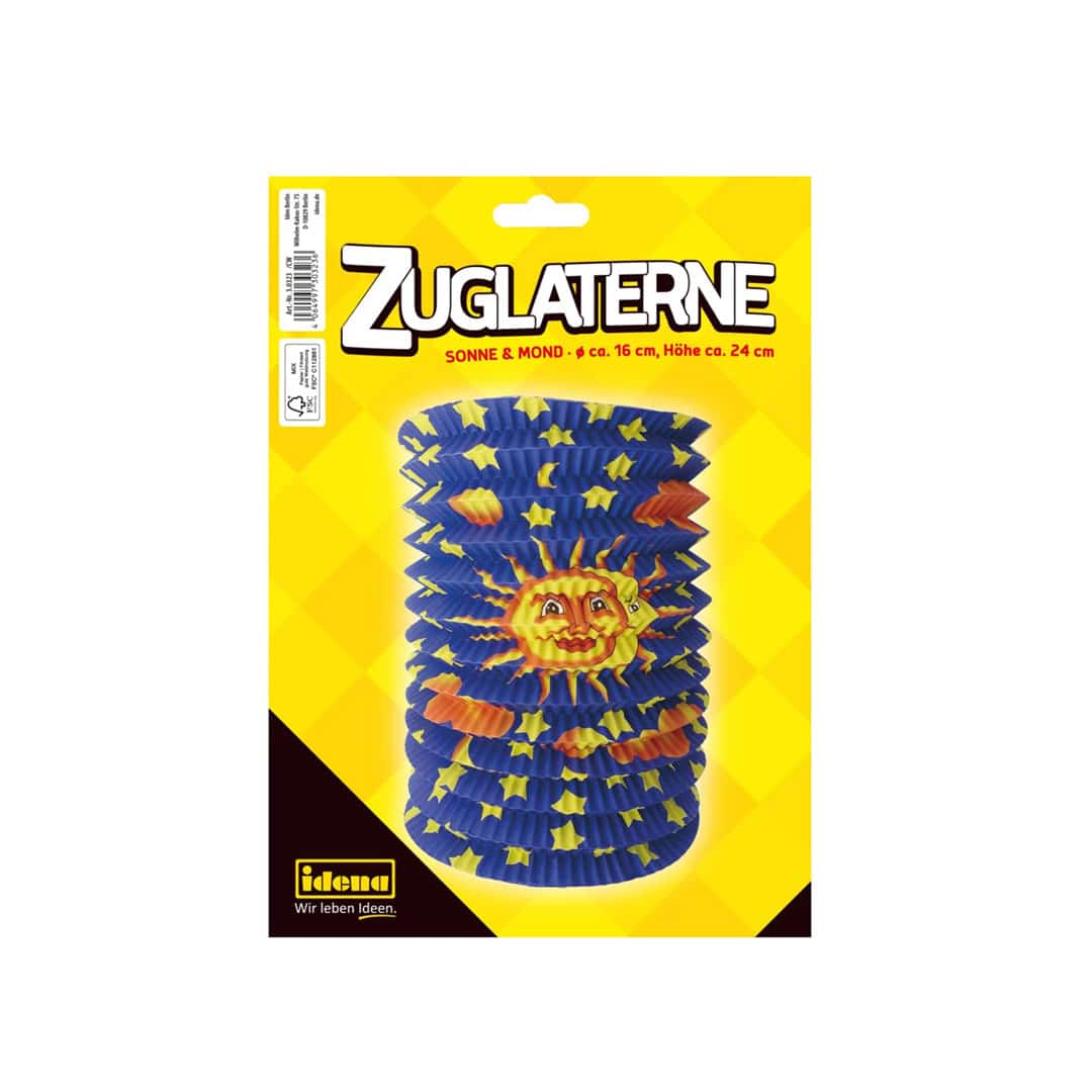 Zuglaterne oder Lampion Sonne & Mond – Bild 2