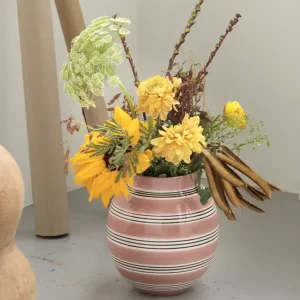 Kähler Vase OMAGGIO dusty rose Höhe 20 cm