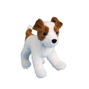 Kleines Kuscheltier Hund Jack Russell Terrier