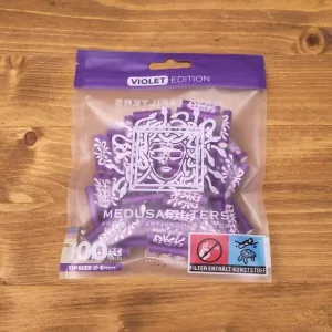 Medusa Filter, Aktivkohlefilter, Violett, 100st