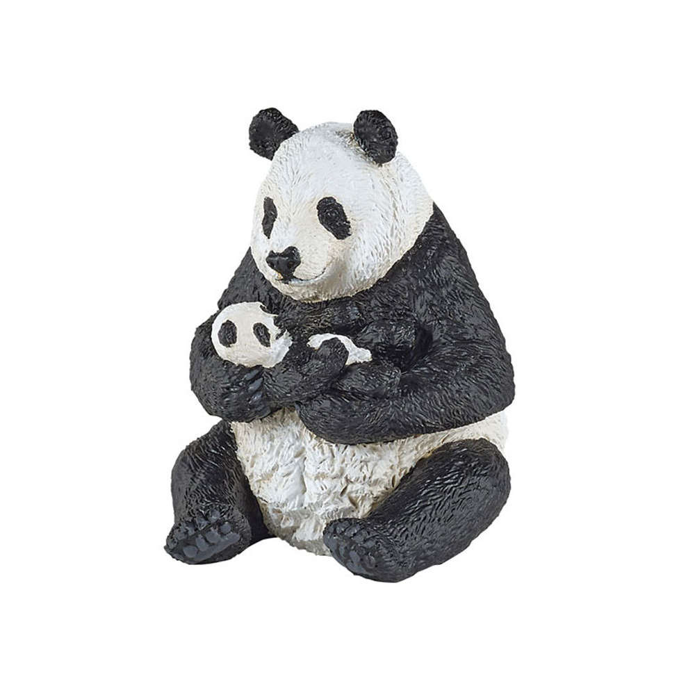 Papo Spielfigur Großer Panda mit Jungem