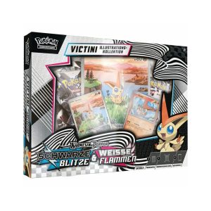 Pokémon Karmesin & Purpur KP10.5: Schwarze Blitze & Weiße Flammen Victini Illustrations-Kollektion