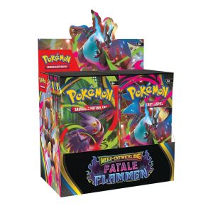 Pokémon Sammelkarten ME02 Fatale Flammen Display (36 Boosterpacks)