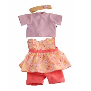 Schildkröt Puppenkleidung „Früchtchen“ 37cm