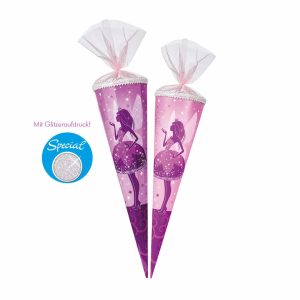 Special Schultüte Elfen-Prinzessin mit Glitzerdruck