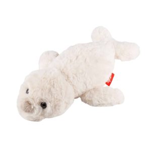 Sigikid Kuscheltier Robbe weiß, superflauschig