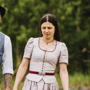 Festtagsspenzer “Tennengau” taupe