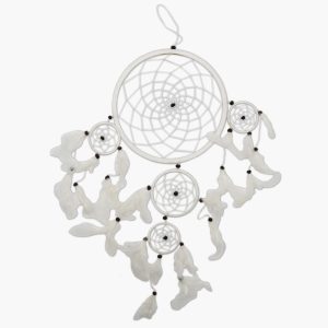 Traumfänger weiß 23cm