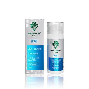 WEEDNESS – Gel sportivo rinfrescante per muscoli e articolazioni – 3000mg CBD