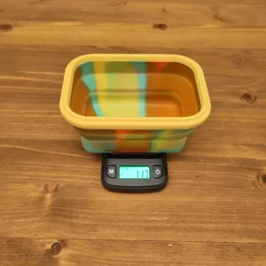 Digital Waage + Silikonschale, 0,1gr-500gr