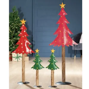 Weihnachtsdeko Metall Tannenbaum NAVIDAD Casablanca H 50 | 91 cm