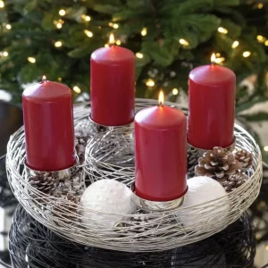 Adventskranz modern LAVAL Edzard Durchmesser 42 cm
